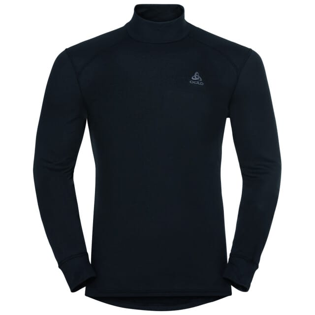 ODLO Active Warm Col Thermoshirt Heren - Zwart - Maat M