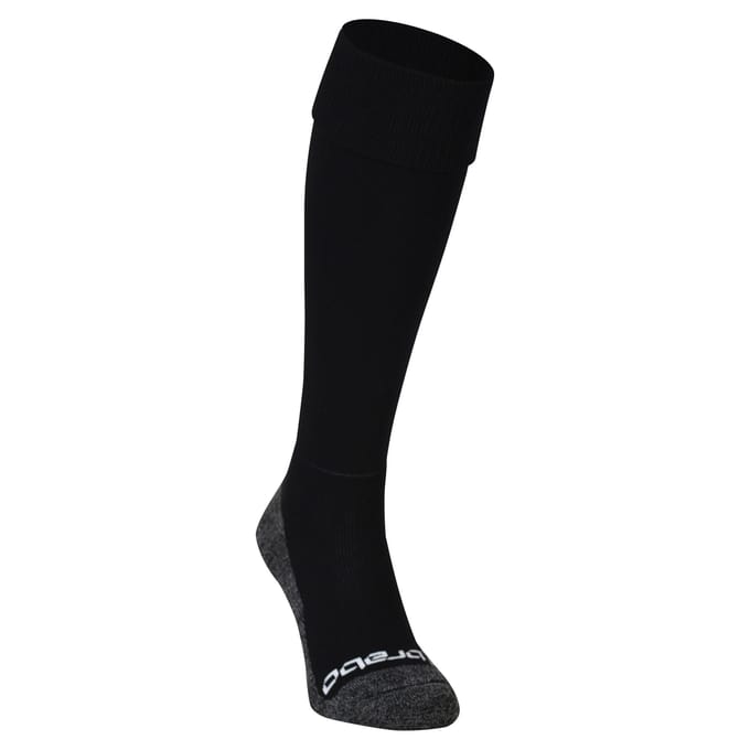 Brabo Socks All Black Sportsokken Unisex - Black