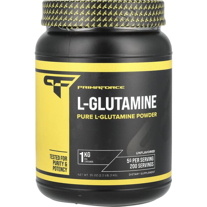 Primaforce, Glutaform, 100% L-Glutamine, Non aromatisé, 1000 g