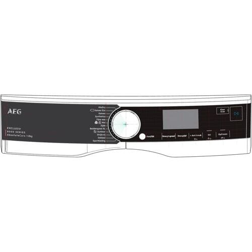 AEG controlepaneel, wit, AEG 140248654026