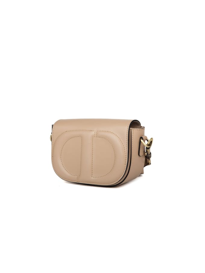 Giulia Monti Schoudertas Grijs Beige