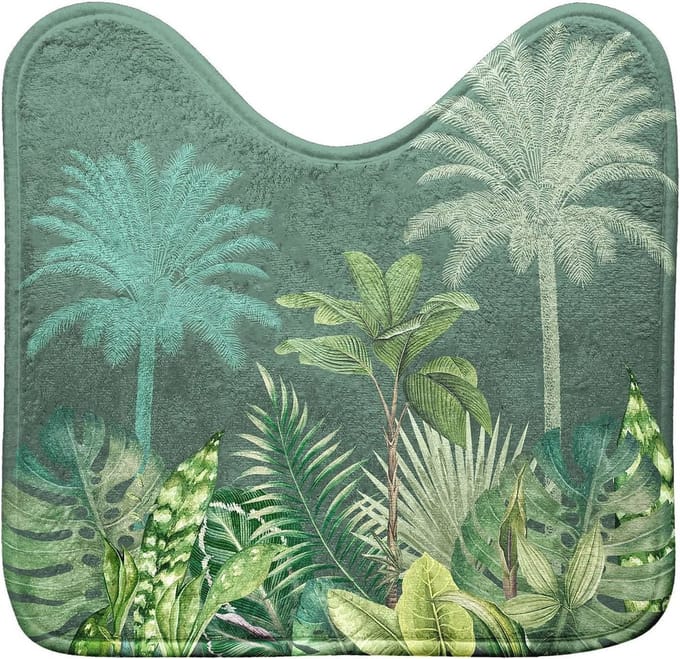 Contour WC-mat 45x45 cm - Pluizige en Stijlvolle Badkameraccessoire