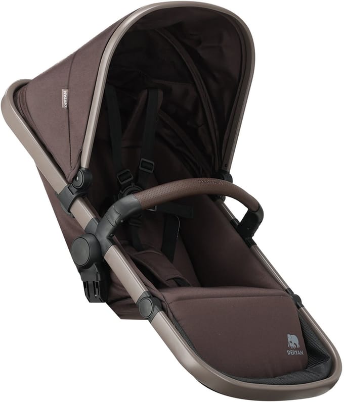Deryan Tweede Stoeltje Evy V2/V3 Kinderwagen - Chocolade