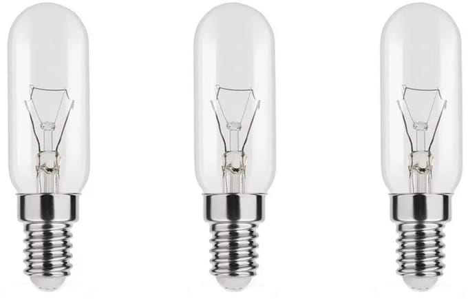 Asalite Afzuigkaplamp E14 - 40W - 2800K Warm Wit - 350 Lumen - 3 stuks