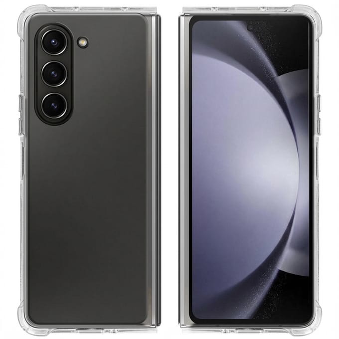 imoshion Hoesje - Geschikt voor Samsung Galaxy Z Fold 5 - Shockproof Case - Transparant
