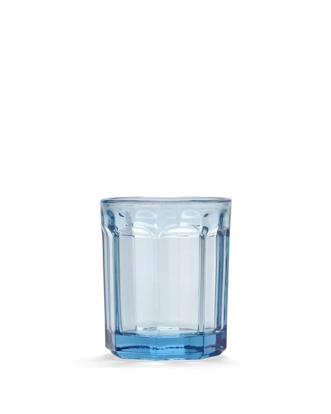Serax Fish & Fish By Paola Navone Glazen 22cl Set Van 4 Blue