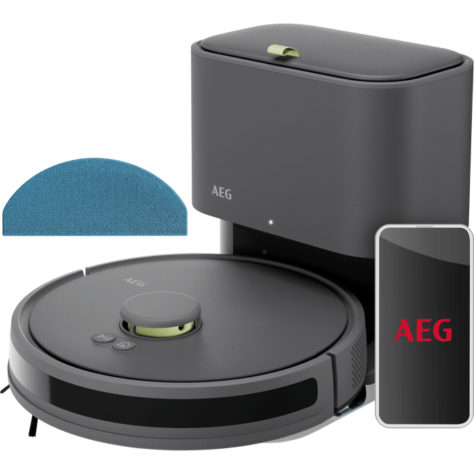AEG AR71UW2DG robotstofzuiger 2,4 l Zakloos Donkergrijs