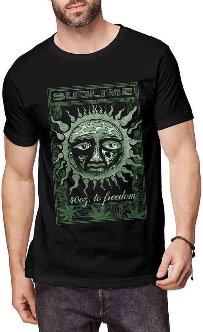 Sublime - GRN 40 Oz Heren T-shirt - M - Zwart