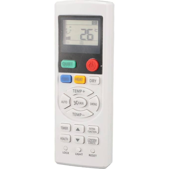 YR HD01 Afstandsbediening voor Airconditioner Gemakkelijke Toegang Draagbaar Vervanging AC Afstandsbediening white