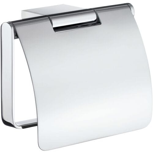 Smedbo Air toilet paper holder with lid AK3414