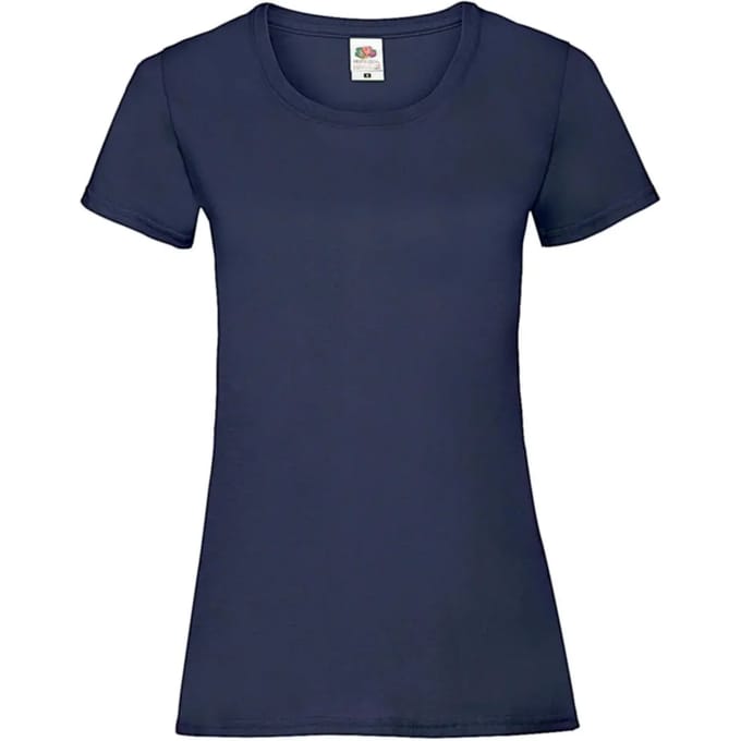 Dames-T-shirt Fruit of the Loom Valueweight