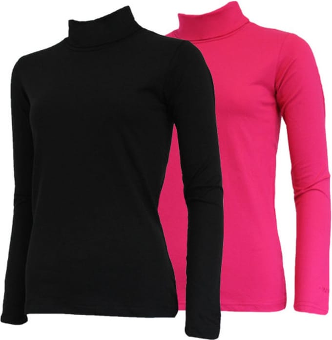 2-Pack Campri - Skipully - Wintersportpully - Dames - Black/Pink (1071) - maat S