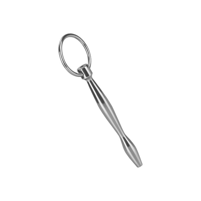 Rimba - Holle Urethral - Plasbuig Plug Met trekring