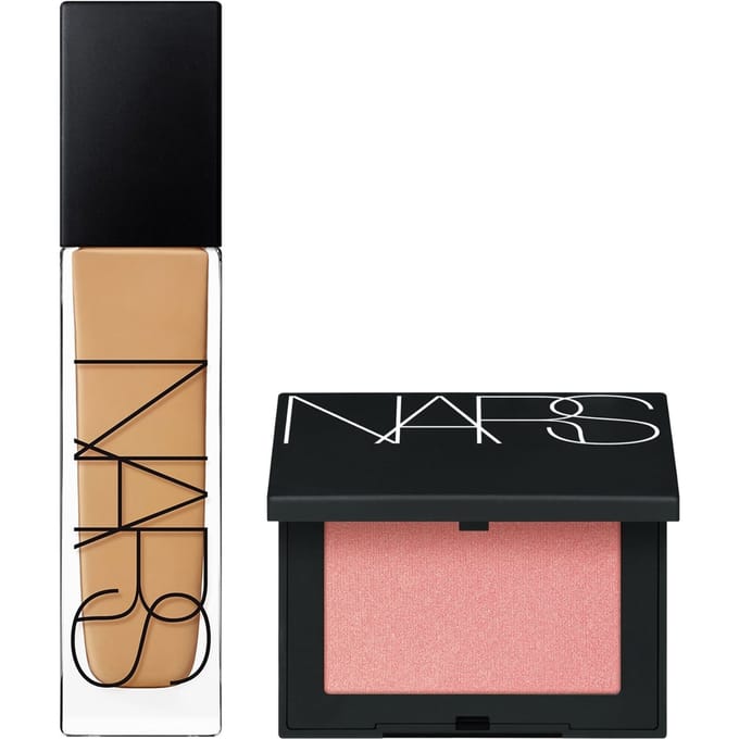 NARS Natural Longwear Foundation 30ml and NARS Blush Orgasm 4.8g Bundle (Various Shades) - Syracuse