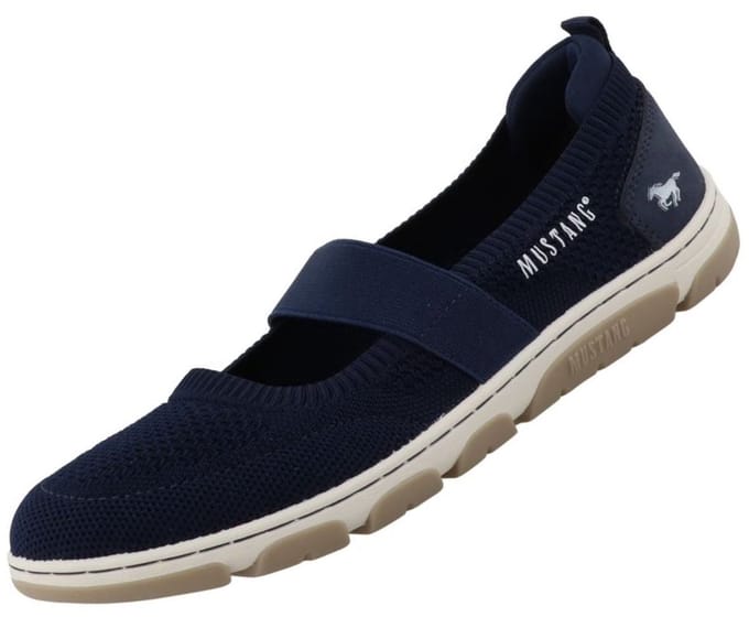 Mustang dames ballerina blauw