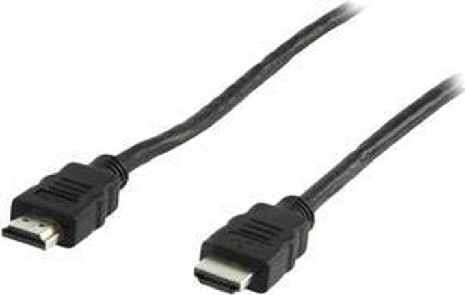 Valueline - 1.4 High Speed HDMI kabel - 1 m - Zwart