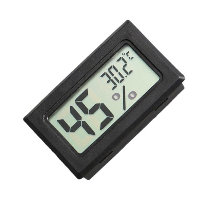5 stuks Mini Digitale LCD Temperatuur en Vochtigheid Meter Draadloze Thermometer Hygrometer white