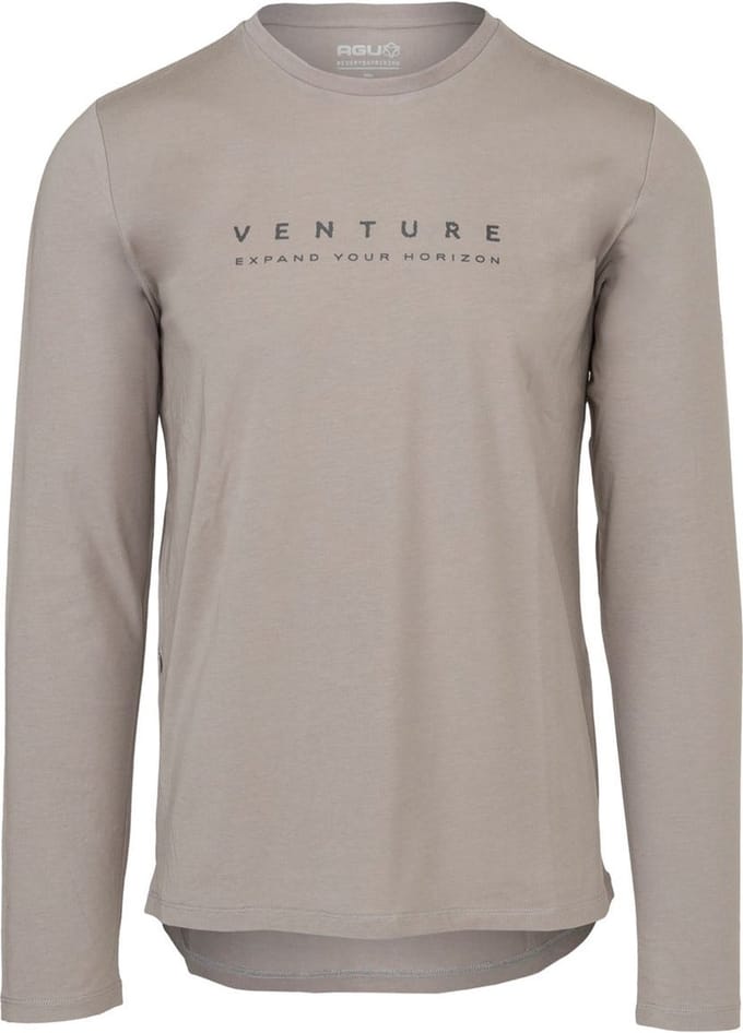 AGU Performance Long Sleeve T-shirt Venture - Elephant Grey - M