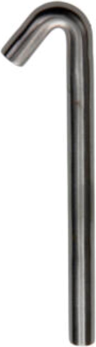 Huisnummer "1" Yale Inox RVS hoog 130mm diameter 10mm