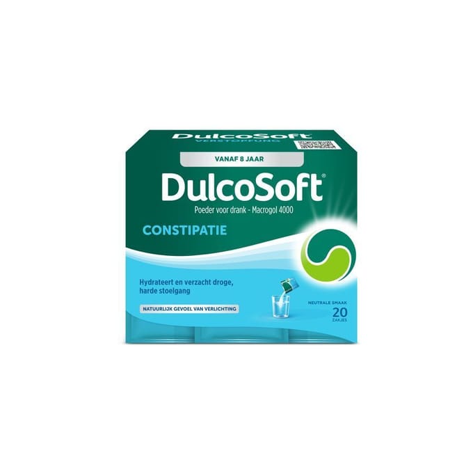 Dulcosoft Poeder Voor Drank | Constipatie, Laxeermiddel, Stoelgang | Smaakloos  | Macrogol 4000