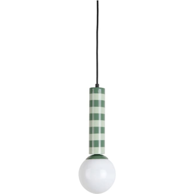 Leitmotiv hanglamp rayado jungle green & grayed jade