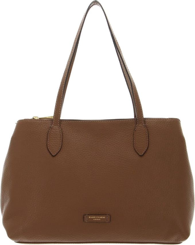 GIANNI CHIARINI Shopper Schoudertas Mara Handbag Castoro Bruine