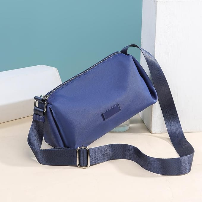 Nieuwe Crossbody Tas Dames Grote Capaciteit Schoudertas Crossbodytas blue