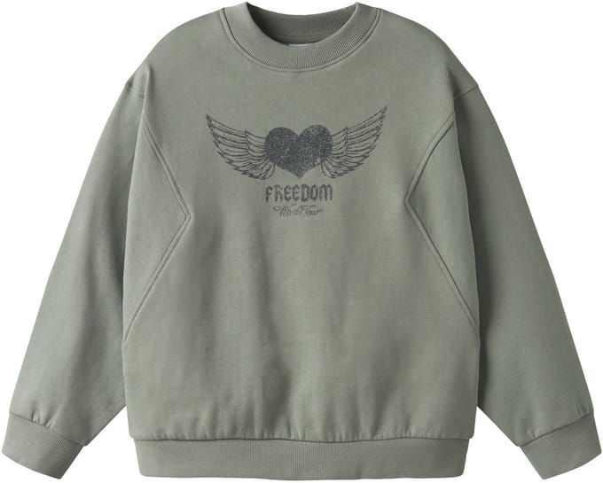 NAME IT - NKFBOIDAS LS RLX SWEAT BRU - Meisjes - Sweaters