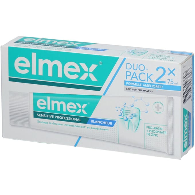 elmex Sensitive Professional Whitening Tandpasta Gevoelige Tanden 2x75ml