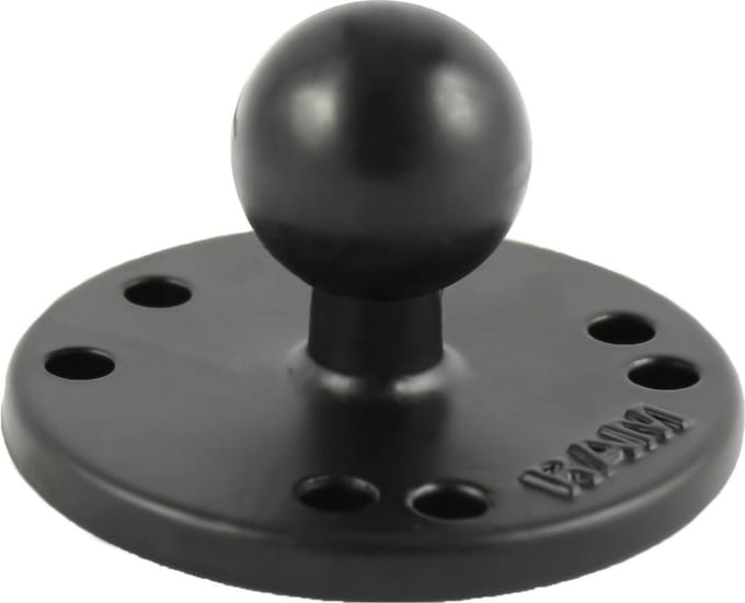 RAM 2 7/16" DIA.BASE WITH 1" BALL