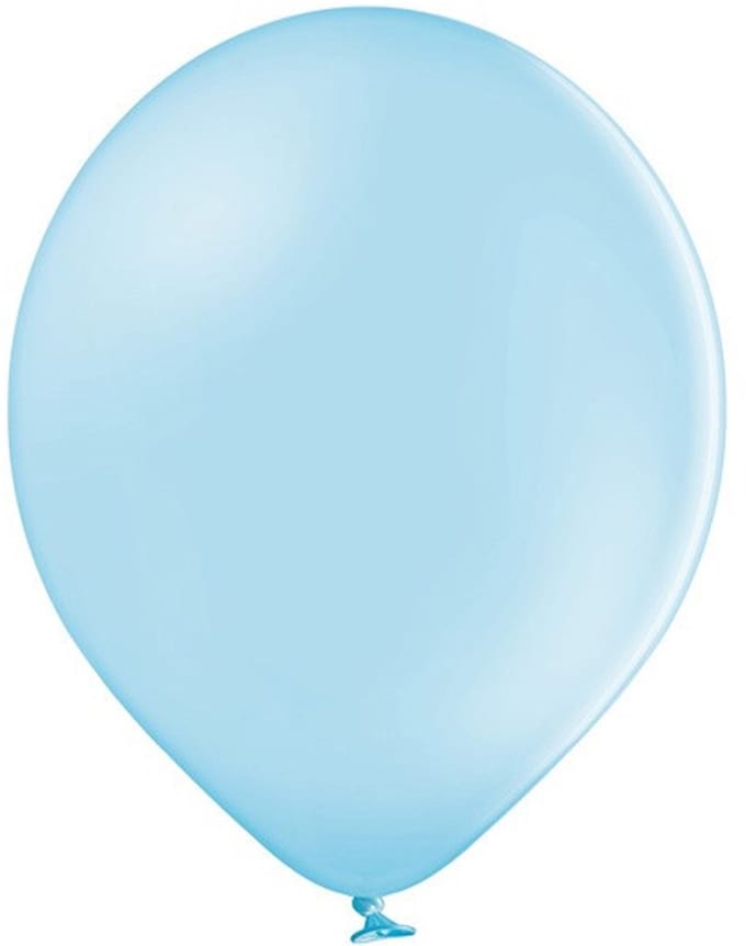Standaard Ballonnen (30cm) - 003 Lichtblauw - 100 stuks