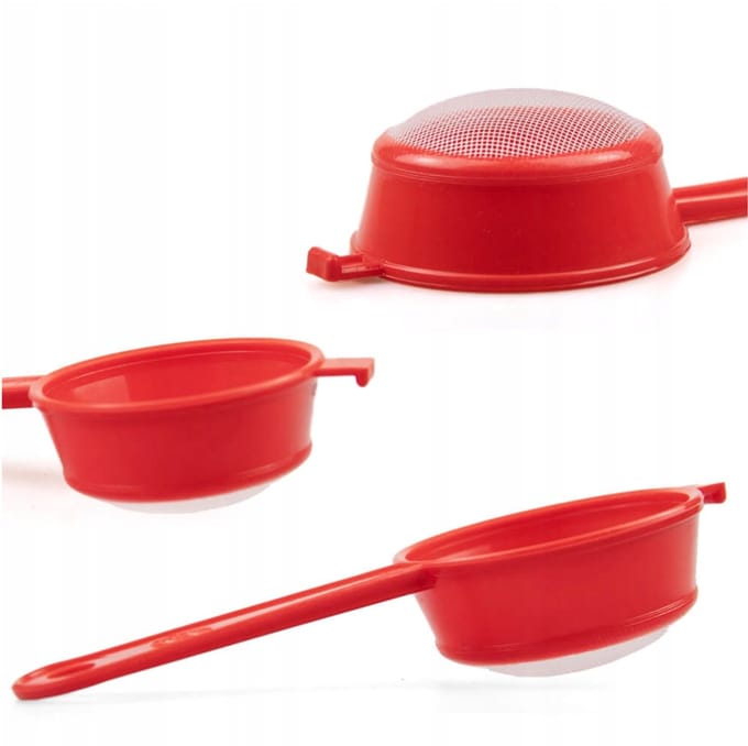 Bimberek - Plastic Zeef - 60 mm - Diep Design - Handvat