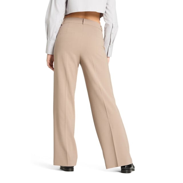 Stoffen broek met achterzakken Model 'AMELIE'
