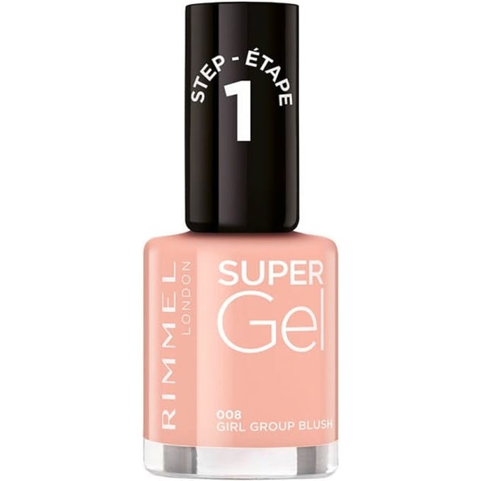 Rimmel Super Gel Nail Polish 008 Girl Group Blush 12 ml