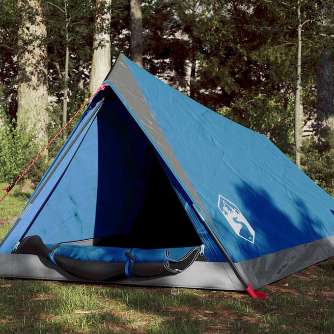 vidaXL - Tent - 2-persoons - waterdicht - blauw