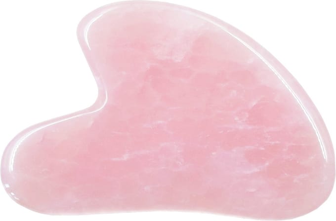 CVD® High Quality Rose Quartz Premium Gua Sha Schraper – Massagehulpmiddel – Guasha - Gezichtsmassage – Massage – Ontspanning – Kwaliteit
