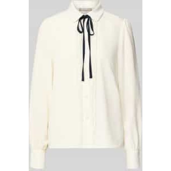 Regular fit Blouse met rond kraagje
