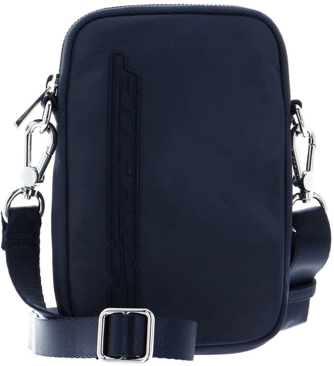 LACOSTE Telefoontasje Phone Holder Bleu Nuit Blanc Donkerblauw