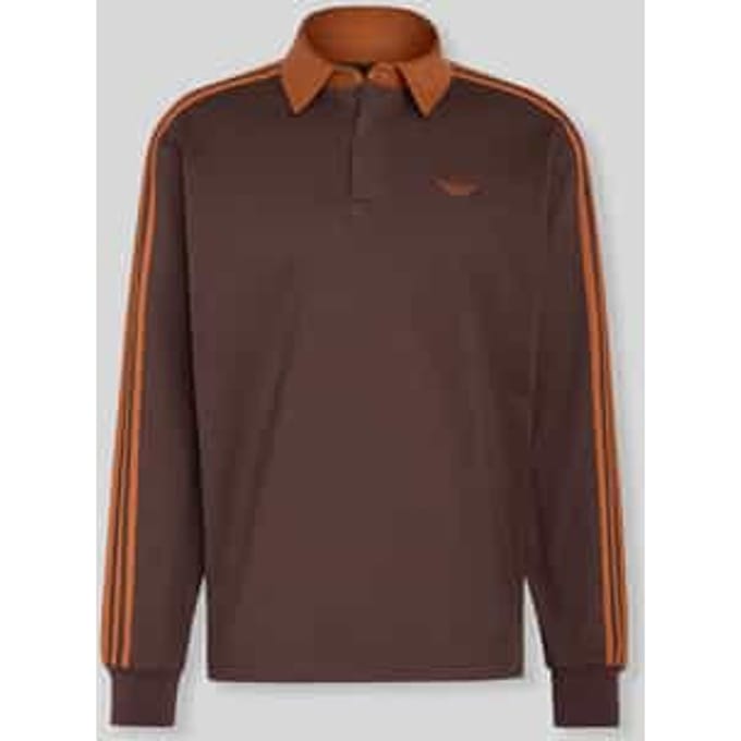 Rugbyshirt in relaxed fit van puur katoen
