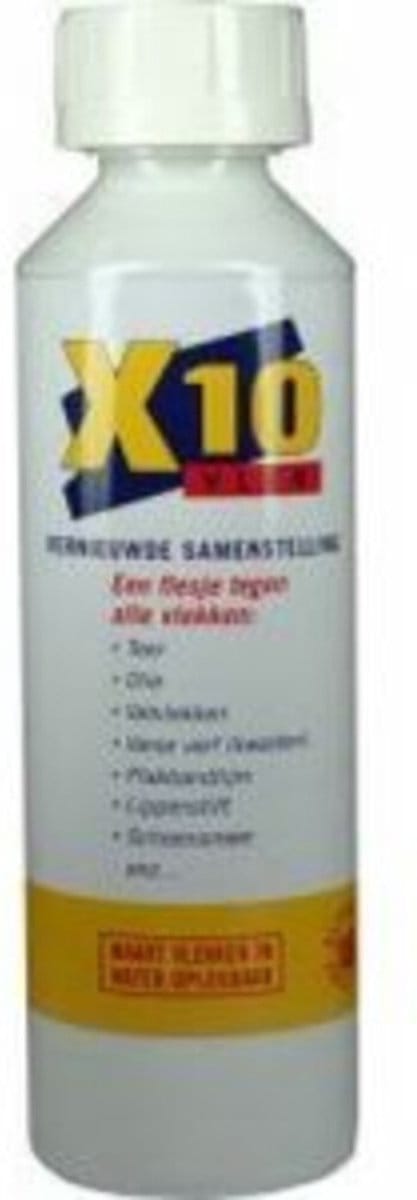 X10 Vlekken - 250 ml - Vlekverwijderaar