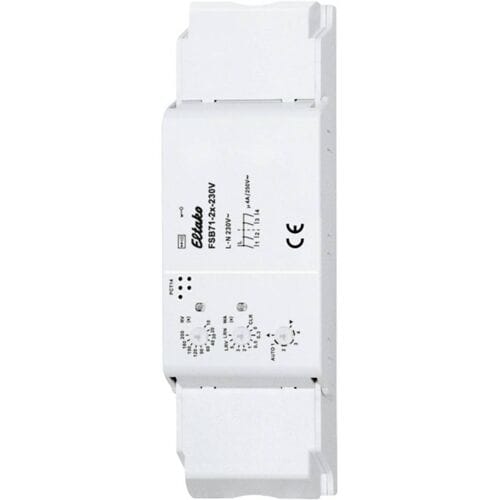 Eltako FSB71-2x-230V Rolluikactor Draadloos Schaduwelement Montage voor verlaagd plafond Schakelvermogen (max.) 1000 W