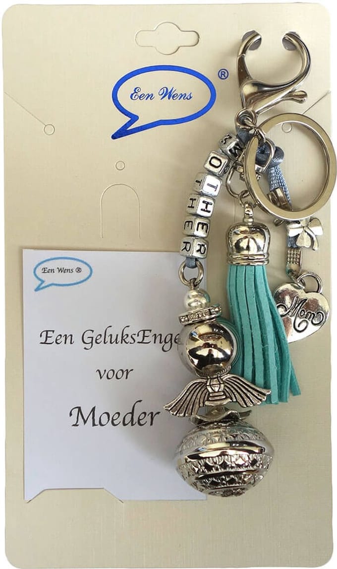 Geluksengel voor Moeder Turquoise