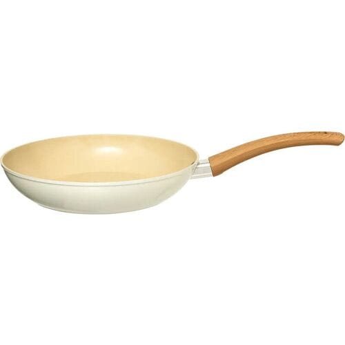 5Five Koekenpan Harmony - Alle warmtebronnen - Beige - Dia 24 cm - handvat bakeliet - aluminium