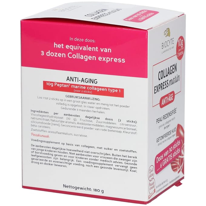 Biocyte Collagen Express Sticks Pack 30x6 Stiften