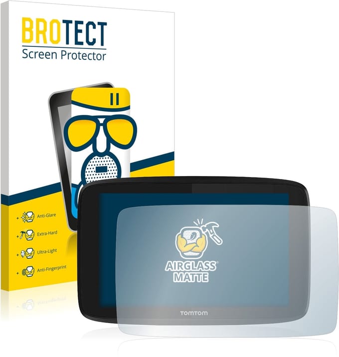 BROTECT - Screenprotector voor TomTom GO Essential 6" - Folie Beschermfolie Beschermglas matte