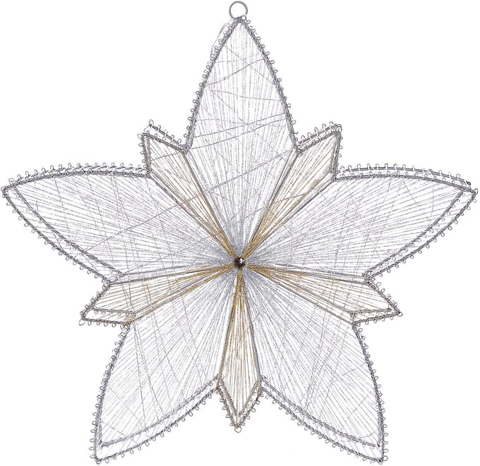 HOFSOS - Kerstdecoratie - Zilver - IJzer