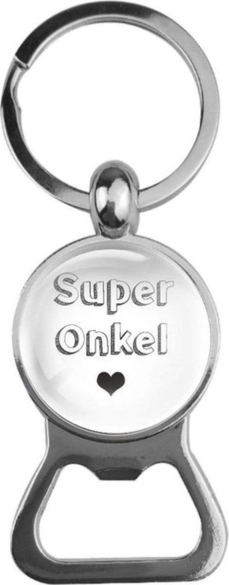 Bieropener Glas - Super Onkel