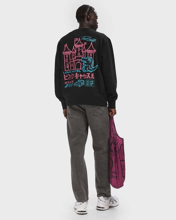 Pink Castle Sweat