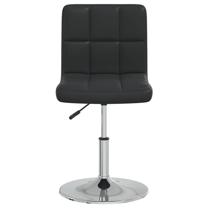 vidaXL - Barkruk - kunstleer - zwart