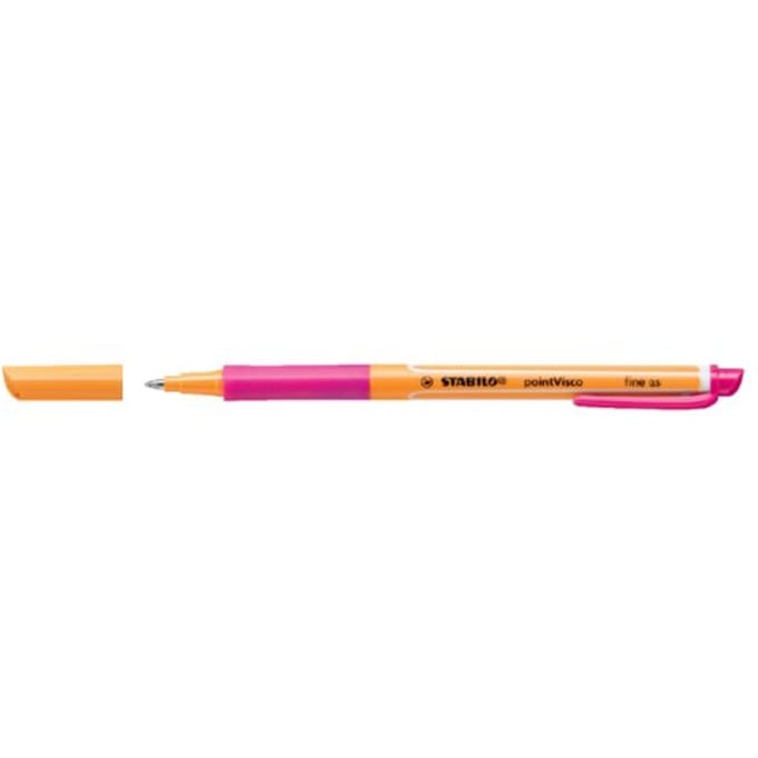 Rollerpen stabilo pointvisco 1099/56 fijn roze